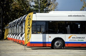 Teljes a volánbusz székesfehérvári e-busz flottája